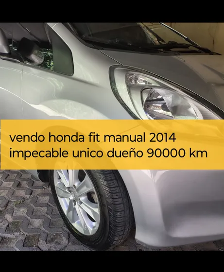 Honda Fit 1.4 Lx-l Mt 100cv