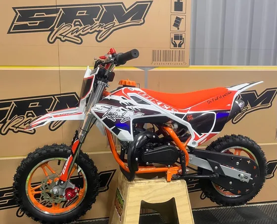 Moto Cross A Gaolina Para Niños Race 60cc