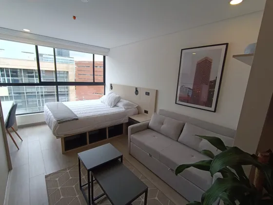 Apartaestudio En Arriendo Santa Barbara, Bogota