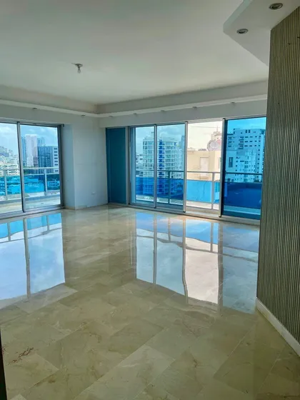 Apartamento En Piantini De 3 Habitaciones Piso 10 Con Vista