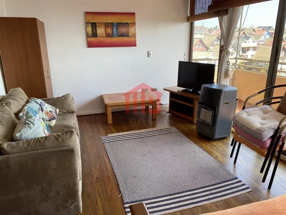 Depto En Jardín Del Mar, Arriendo Con Muebles, Conectividad.