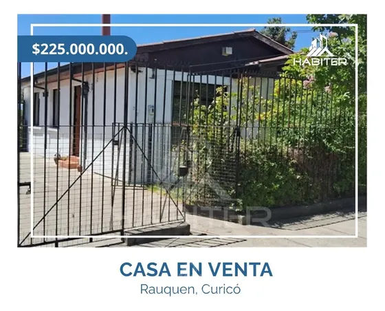 Casa En Venta En Rauquen, Curicó (39483)