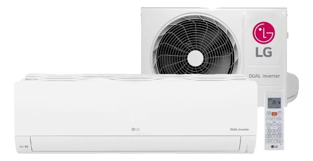 Ar Condicionado Lg Dual Inverter Compact +ai 12000btu F 220v Branco 220v