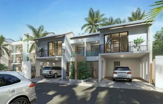 Las Terrenas - Playa Las Ballenas - Villas De 3 Hab En Construcción