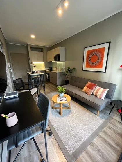 Arriendo Depto 1d1b, Metro Irarrazaval, Ñuñoa