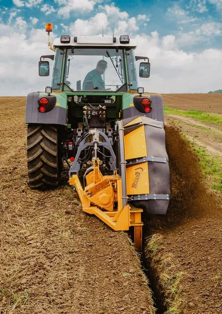  Zanjadora Dondi - Importada De Italia - Modelo Drenag 50