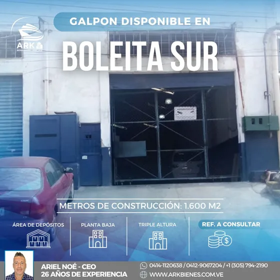 Galpones En Alquiler Disponibles En Boleíta, Caracas