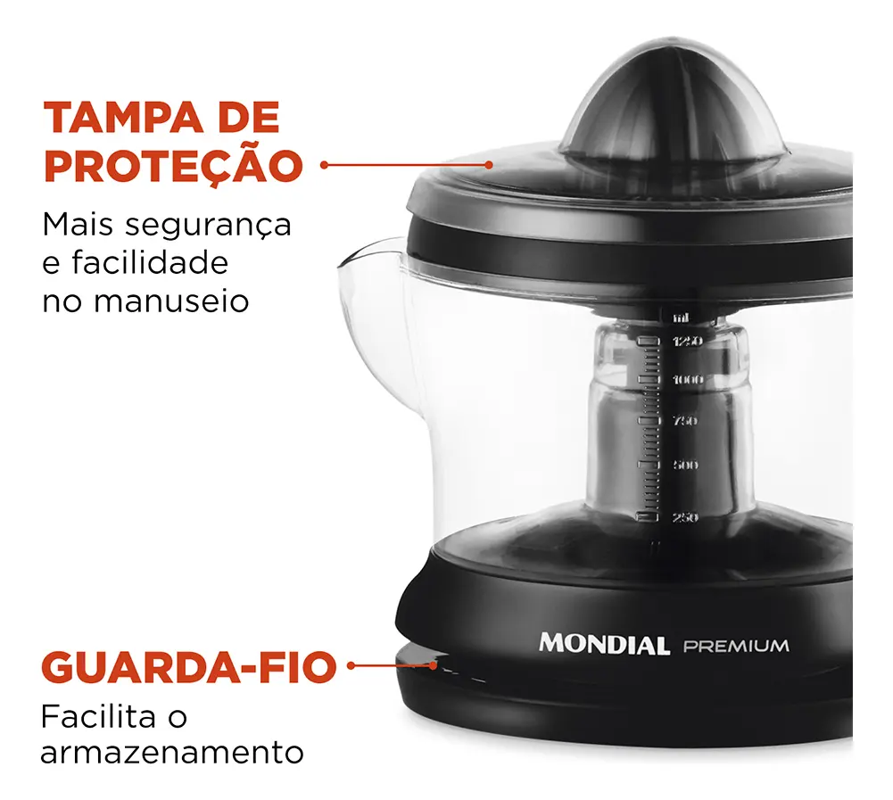 Espremedor Premium Mondial 30W E-02 — foto 4