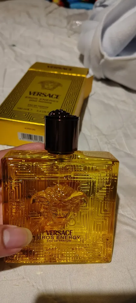 Perfume Versace Eros Energy EDP 100ml Masculino notas cítricas e