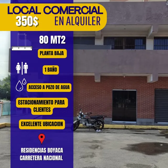 Se Alquila Local Comercial Pie De Calle Residencias Boyaca Carretera Nacional Cagua
