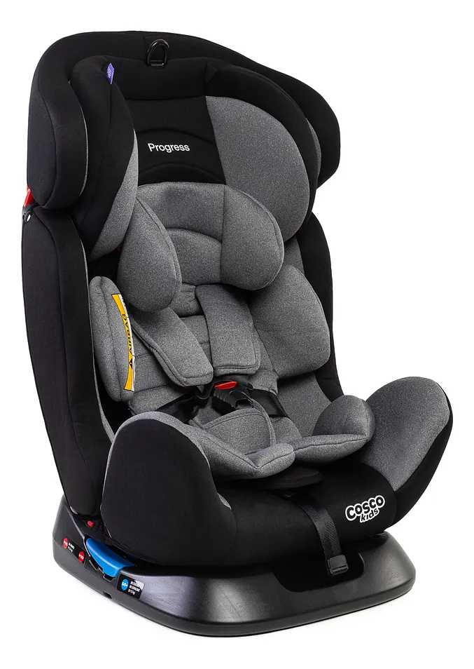 Cadeirinha Cosco Kids, Progress, 0 a 36kg, Cinza Mescla