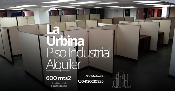 Piso Industrial La Urbina 600 Mts2 Sonmetros2