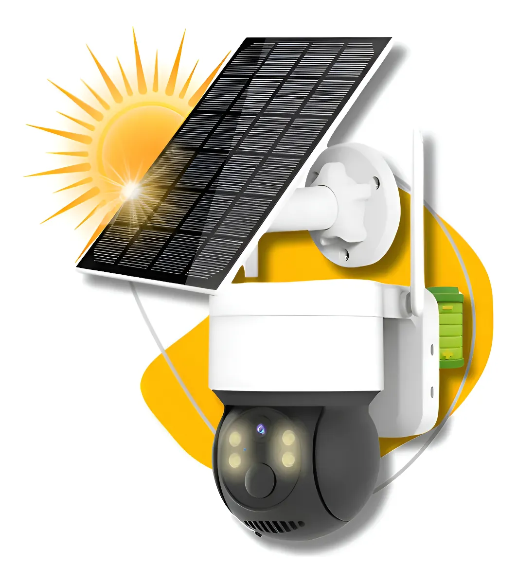 Câmera de Segurança IP Wi-Fi Solar Full HD VLX Speed Dome