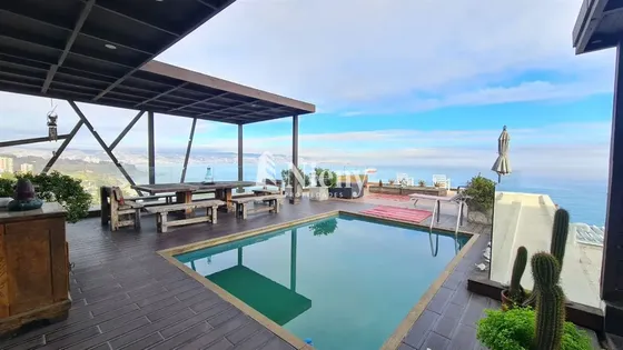 Penthouse Triplex. Vista Al Mar Y Piscina En Terraza. Reñaca