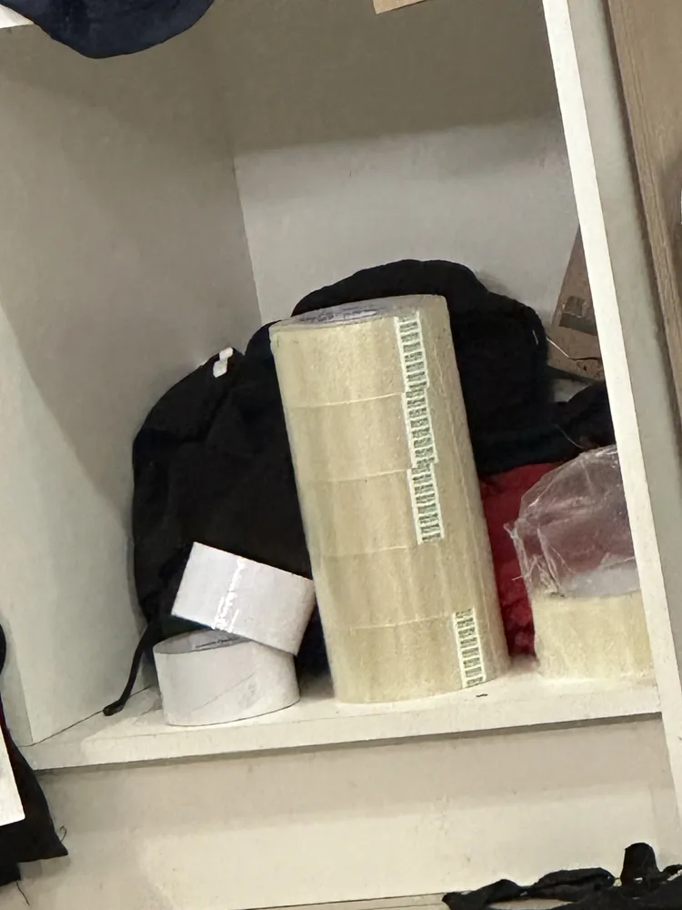 Fita Lacre Bem Adesiva de embalagem 100x45mm 10 unidades transparente - Imagem 4