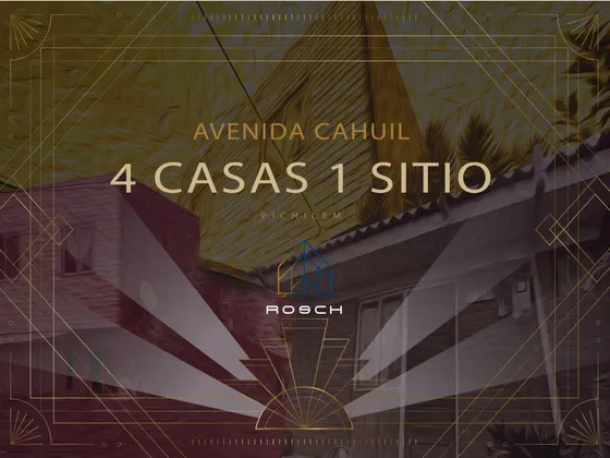 Terreno Con 4 Casas Construidas - Excelente Ubicación