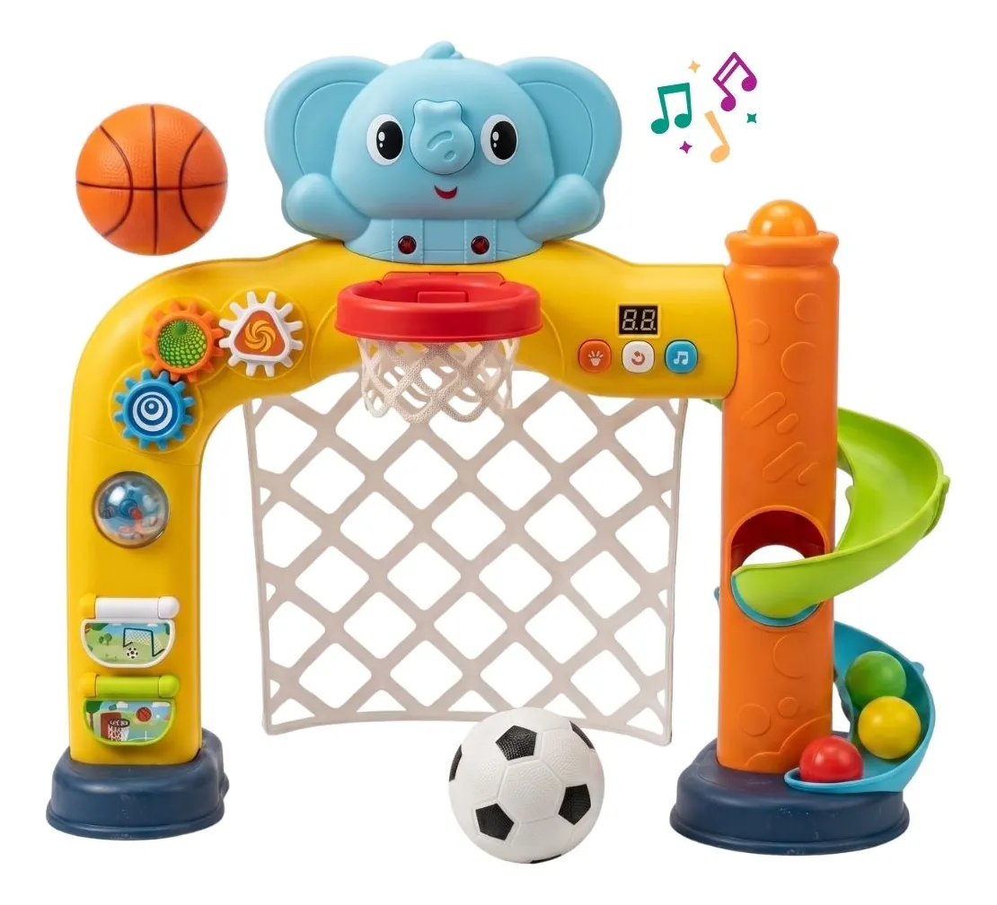 Brinquedo Interativo Futebol Torre Bolinhas Funny Maxi Baby