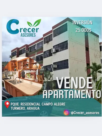 Apartamento En Turmero Parque Residencial Campo Alegre Crea