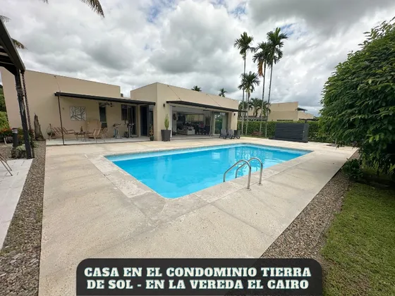 Casa En La Vereda El Cairo En El Condominio Tierra Del Sol