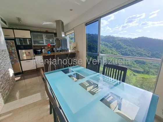 En Venta Espectacular Apartamento Dúplex Remodelado Y Amoblado En Solar Del Hatillo, Edificio Nuevo Con Pozo De Agua. Ys12523649