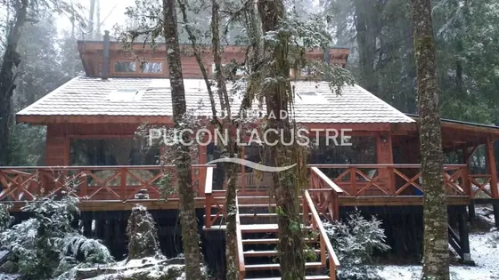 En Venta Casa En Parcela Reserva Huilo Huilo (169287)