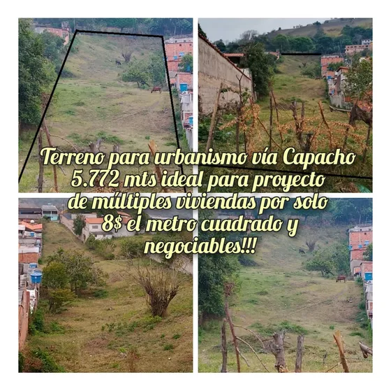 Terreno De Oportunidad!!! 5.772 Mts Campo C Vía Capacho!! 