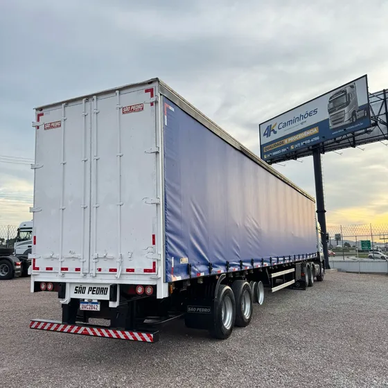 Carreta Furgão Lonado Sider 30 Pallets - 2020