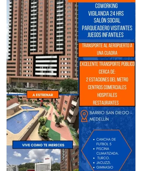 Hermoso Apartamento En Renta San Diego  