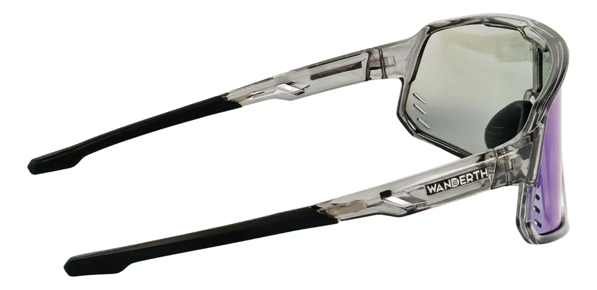 Wanderth  Lentes Kidspin Fusion Mirror Azul Gris Cristal