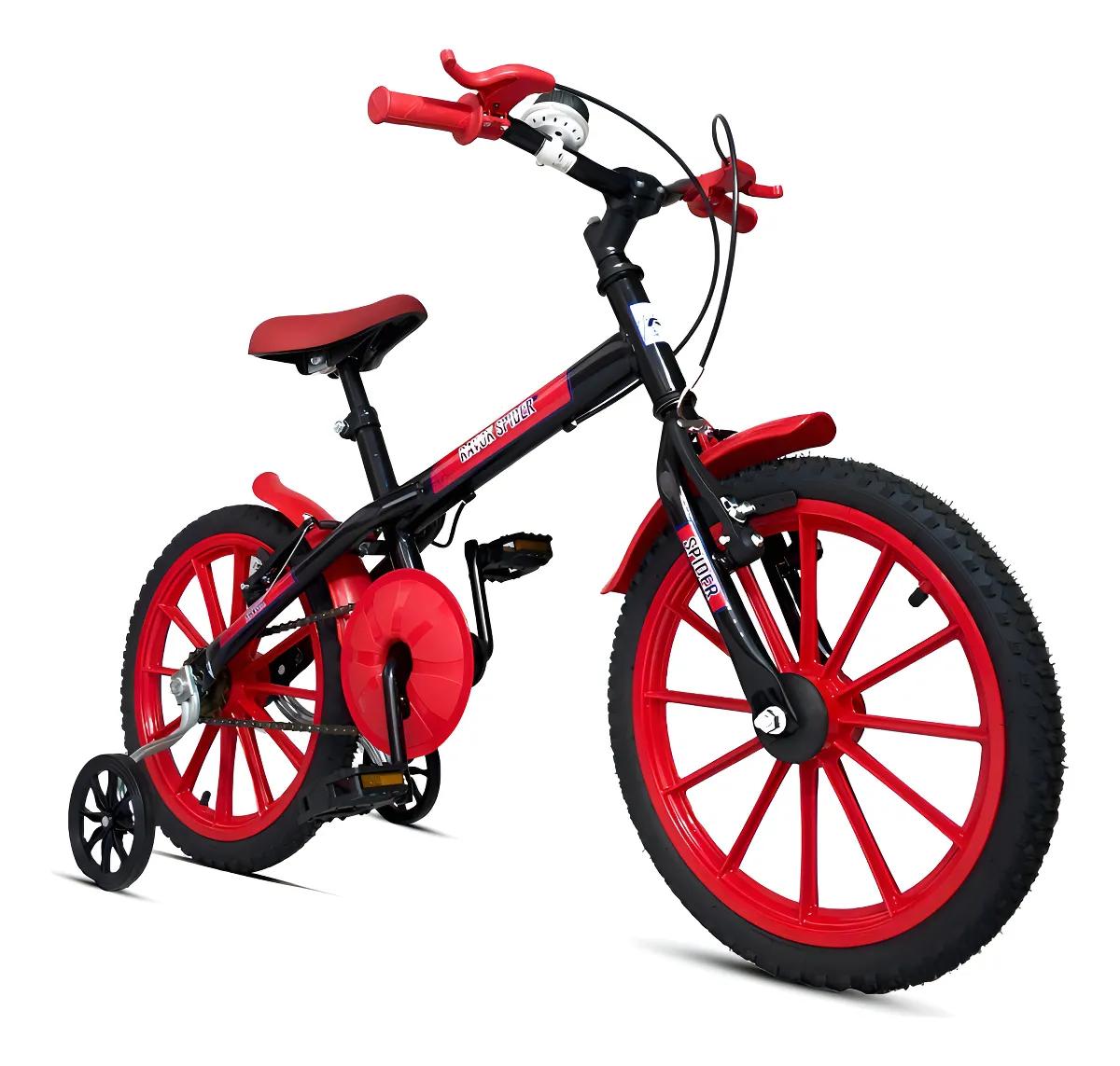 Bicicleta Infantil Ravok Aro 16 Com Rodinhas Para Crianças 3 A 7 Anos