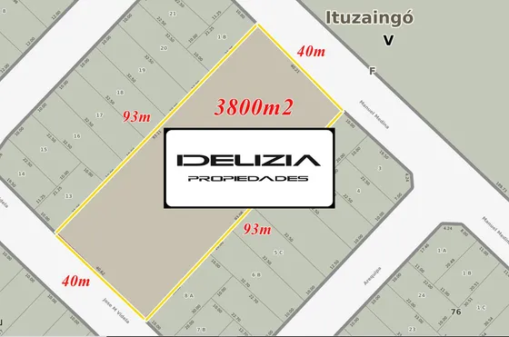 Venta De Fraccion Galpon En Ituzaingo Norte