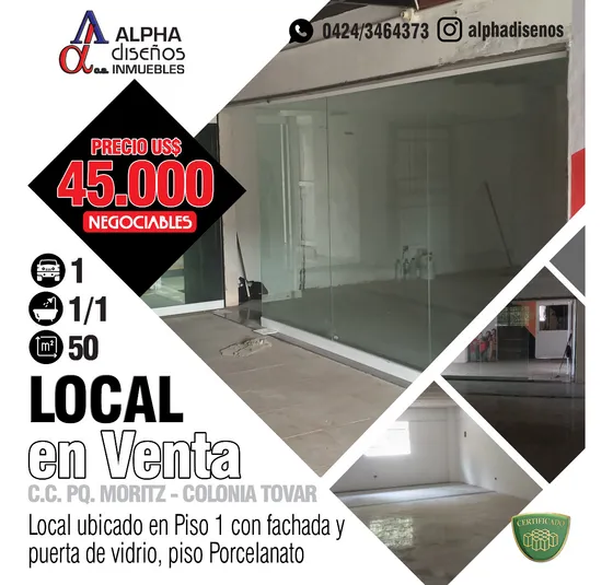 Local Comercial C.c. Pque Moritz
