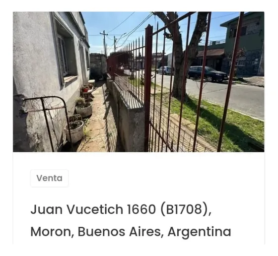 Urgente Vendo En Morón Excelente Ubicación!