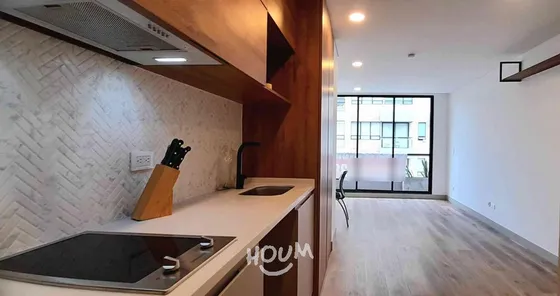 Apartamento En El Chicó. 1 Habitación, 26 M², Id: 147538