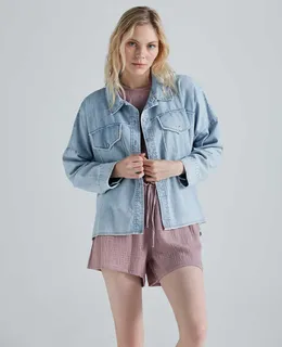 Short blusa pegados hotsell