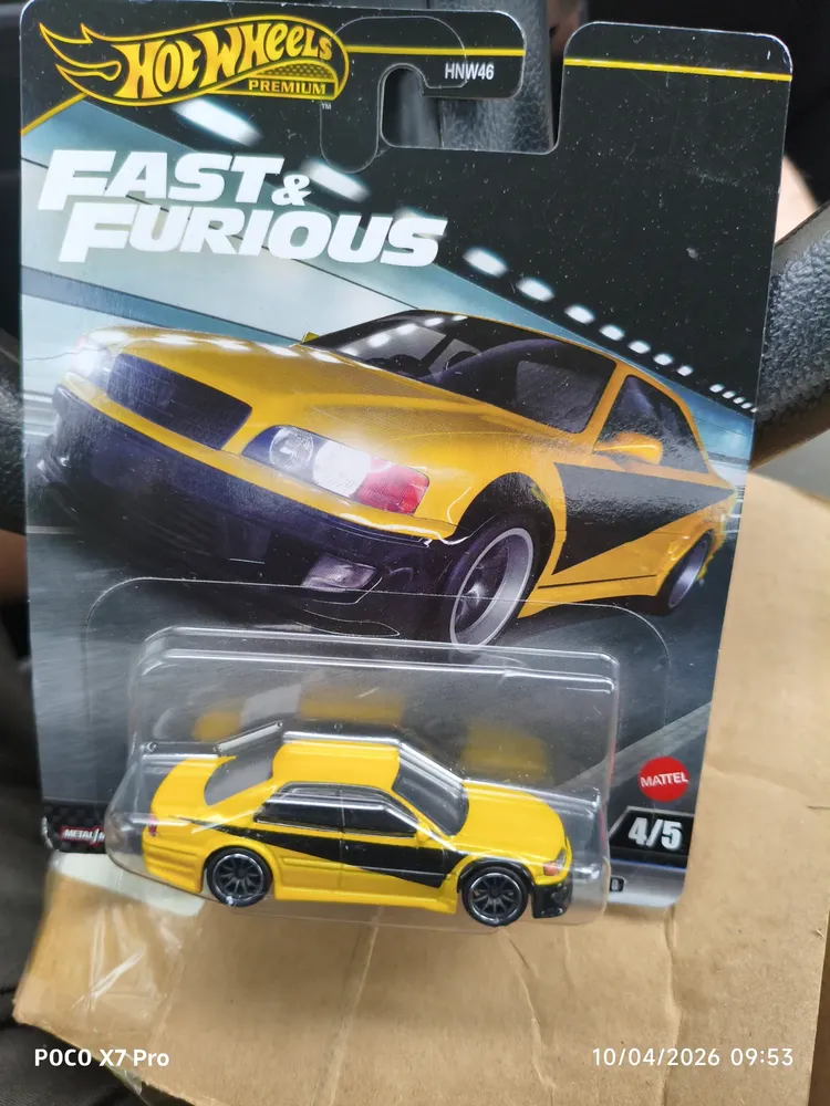 Hot Wheels Toyota Chaser Jzx 100 1:64 Fast And Furious 2025