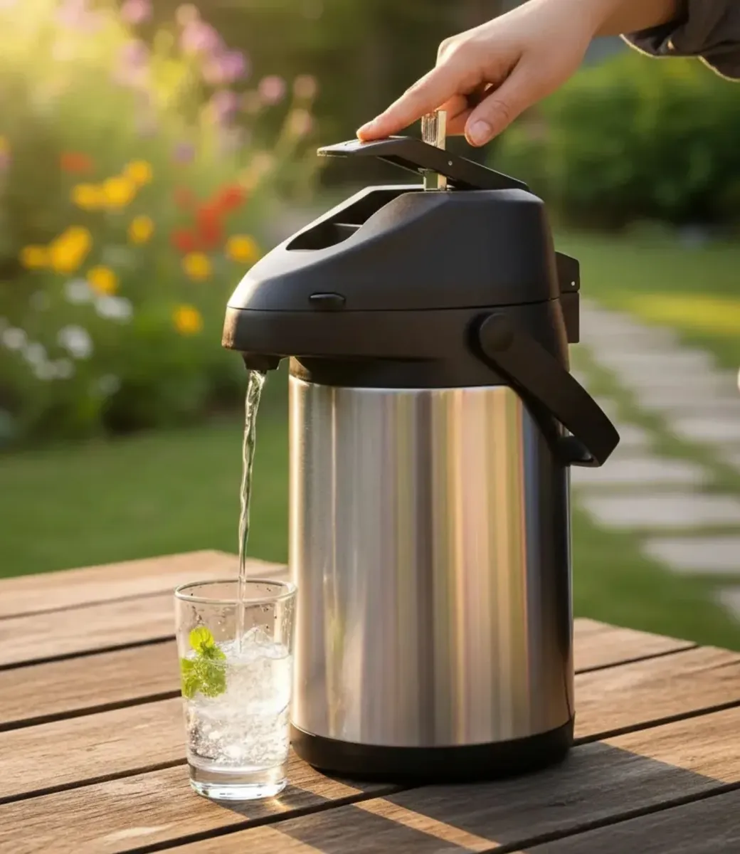 Garrafa Térmica Azarte Inox 2,5l Tereré - 24h Frio