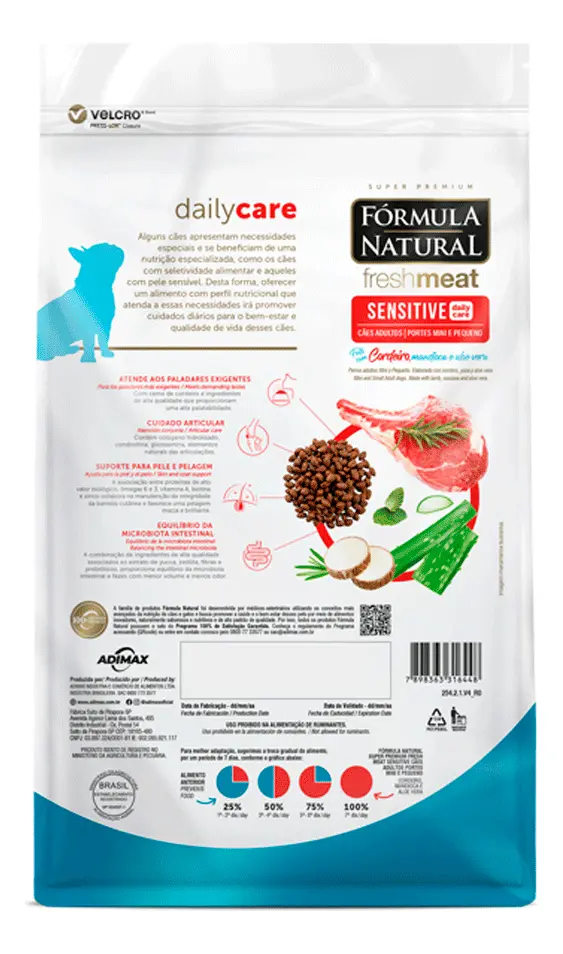 Fórmula Natural Fresh Meat Sensitive Adulto 2,5 Kg - Vista 4