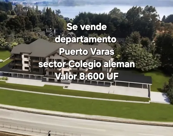 Se Vende Amplio Y Luminoso Departamento En Puerto Varas