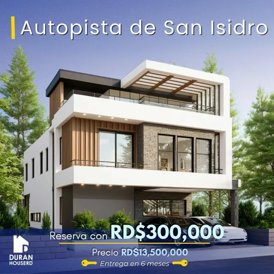 Venta De Casa En La Autopista De San Isidro Santo Domingo