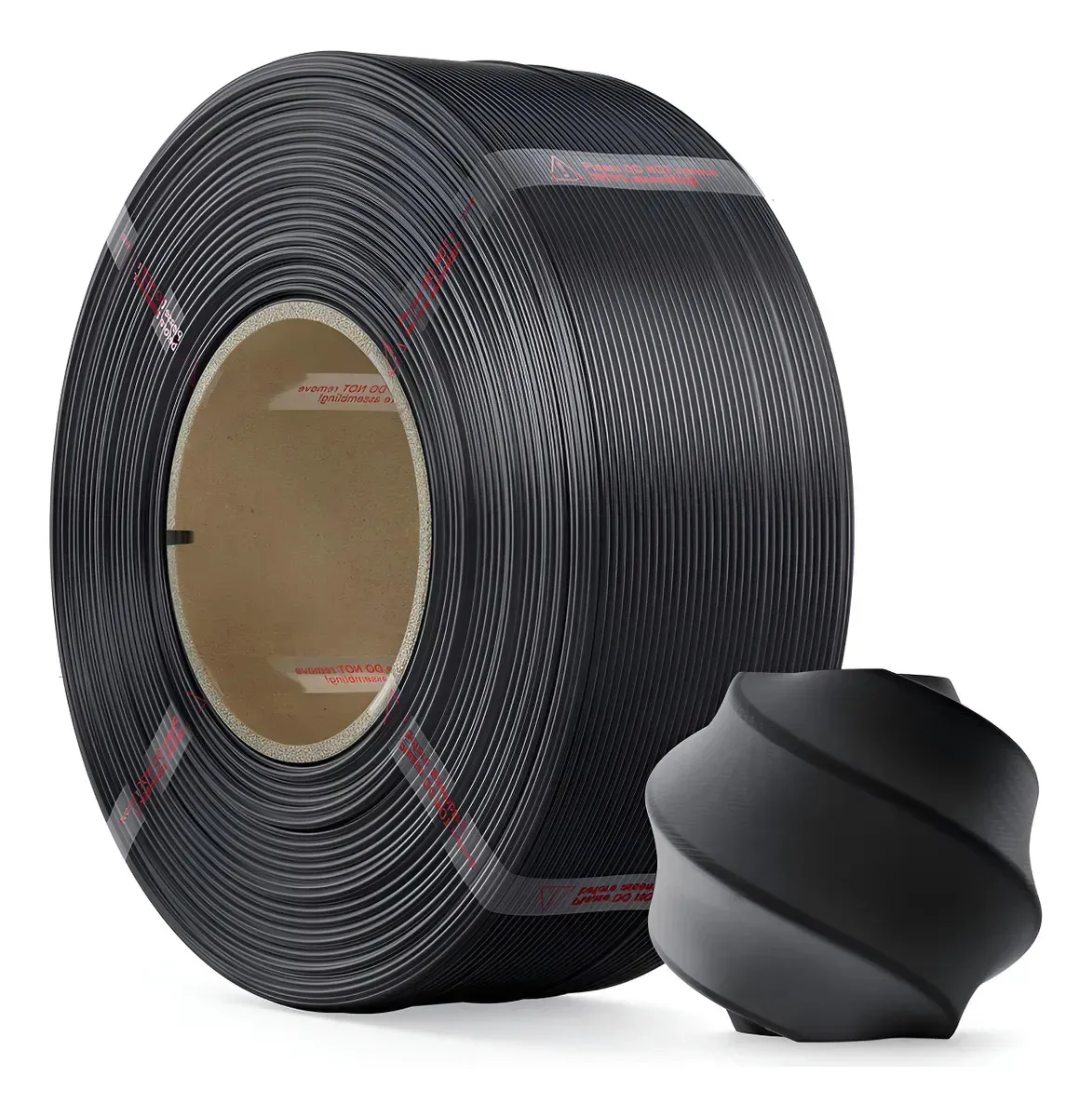 Bambu Lab Refil PLA Lite 1kg s/ Carretel — Preto