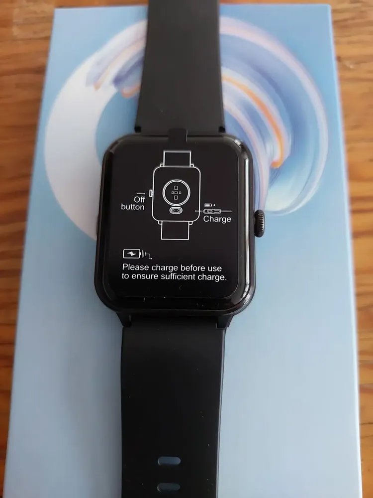 Reloj Inteligente Smartwatch Blackview R50 Marco Metálico Pantalla Hd ...