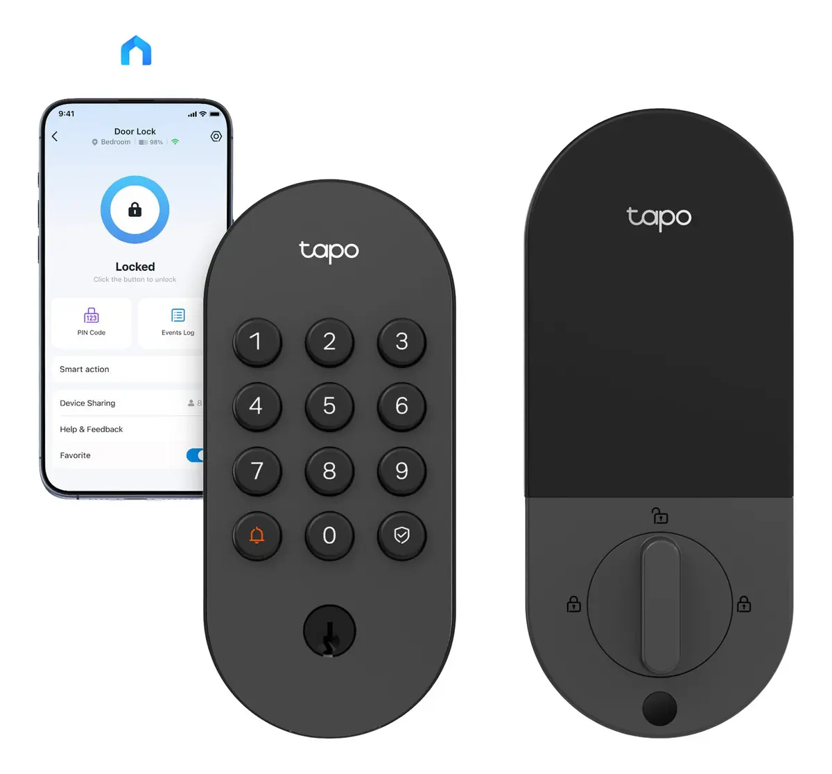 Fechadura Digital TP-Link TP-Link Tapo DL100 Fechadura Digital Inteligente com Conexão Wi-Fi - Avaliação e Oferta Oficial