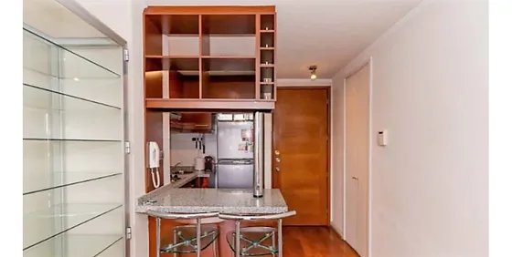 Departamento En Venta De 1 Dorm. En Santiago