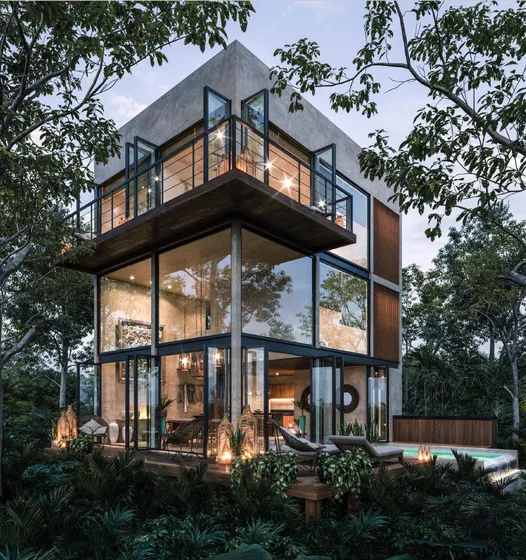 Villas De Lujo En Copropiedad Para Inversión En Trobbu Tulum