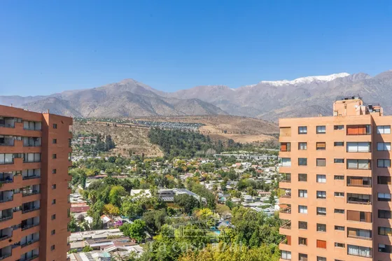 Vista Despejada A La Cordillera+2 Terrazas, Metro Los Domini