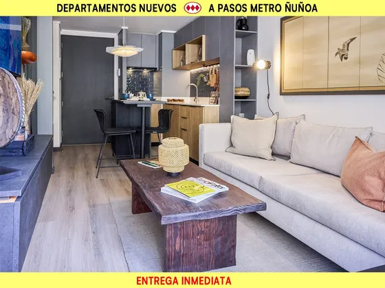 Departamentos Nuevos 1d Y 2d A Pasos Metro Ñuñoa