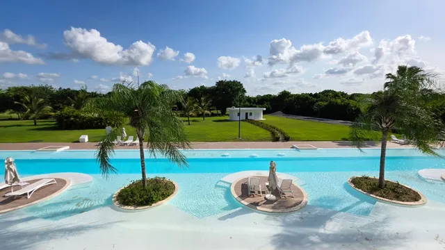 Apartamento De 2 Habitaciones En Cana Rock Star Completamente Amueblado Con Vista Al Campo De Golf