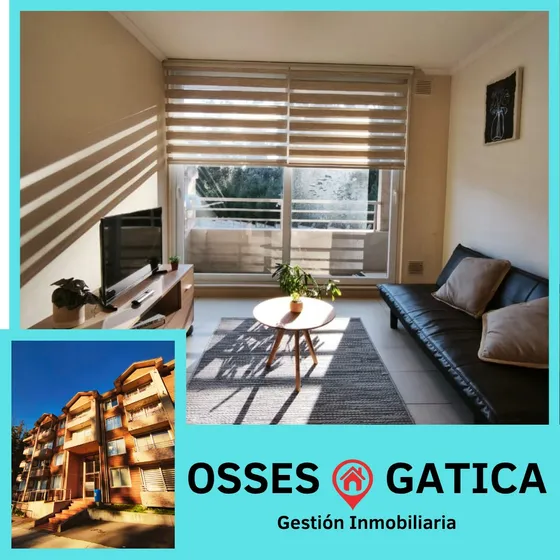  Venta De Departamento En Concepción 55m2, 2d,2b,1e
