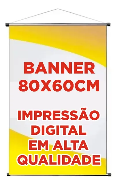 Banner Personalizados 60x80cm